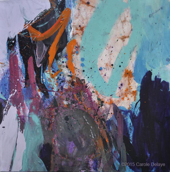 carole delaye, peinture abstraite, fond sonore, mai 2015