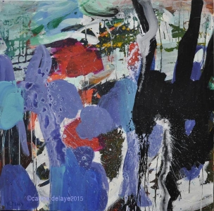carole delaye, peinture abstraite, an gel, octobre 2015
